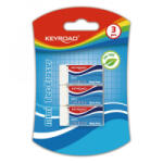 Keyroad Radír, PVC mentes 3 db/bliszter Tec Eraser (KR971023) (KR971023)