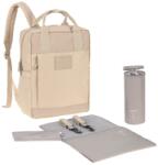 Lassig LASSIG Rucsac pentru scutece pentru bebelusi Rucsac pentru scutece Rucsac cu covoras de schimbat, atasament pentru carucior, cusca pentru sticle produs in mod durabil/GRE Vividal Rucsac humus (1103039