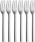 WMF Set furci de tort WMF Nuova 6 bucati, 16 cm, otel inoxidabil Cromargan lustruit, lucios, poate fi spalat in masina de spalat vase (12.9166.6046) Tacam
