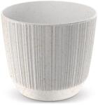 Prosperplast Ryfo Eco Wood cserép 13 cm fehér