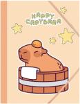 Spree Mapă cu elastic Spree Capybara - A4, sortiment (74213)