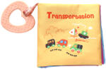 KikkaBoo Текстилна книжка с чесалка Kikkaboo - Transportation (31201010273)