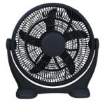 Elite Ventilator Elite EHFB-1332, 60W, 35 cm, 3 viteze, 5 pale, Oscilatie, Inclinare reglabila, Negru (EHFB-1332) Ventilator