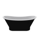 Coloana Cada freestanding compozit Coloana Charlotte 160.5x66 cm negru mat (CM16066N)