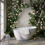 Coloana Cada freestanding compozit Coloana Valeria 140x74 cm alb mat (VM14074)