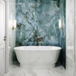 Coloana Cada freestanding compozit Coloana Molly 160x81 cm alb lucios (ML16081)