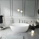 Coloana Cada freestanding Coloana Delia 170x78 cm acril alb (JL6977)