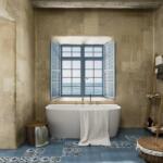 Coloana Cada freestanding compozit Coloana Anna 160x85 cm alb lucios (AL16085)
