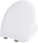 Eurociere Capac WC din polipropilena, Eurociere Creta 1108E, alb, inchidere len (1108E)