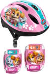 Paw Patrol Gyermek sisak + védőszett Paw Patrol rózsaszín, állítható méret, tanúsítás, könnyű és erős anyag, nem mérgező anyag - insportline