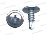 Koelner Opel csavar önfúró lemezcsavar 4, 2x16mm WFS Lapos nagyfejű horganyzott 1000db/dob 04172 (04172)