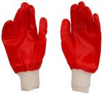 Vetro Design Manusi de Protectie Antichimice PVC, Suport Textil, Marimea XL, 27 cm, Rosii (VTR-0311-27-NB)
