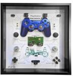 Gaming Refurbished PlayStation 3 Dualshock 3 Controller Shadowbox - Blue