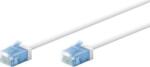 Goobay U/UTP Cat. 6a RJ45 Patch kábel 15m - Fehér (RB74302) (RB74302)