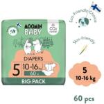 Moomin Baby 5 Maxi 10-16 kg (60 buc), scutece eco (MG58990)