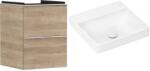 Hansgrohe Készlet szekrény Hansgrohe Xelu Q 54021700, mosdótál Hansgrohe Xelu Q 61013450