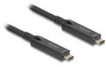 Delock Aktív optikai USB-C 8K Video + adat + PD kábel 10 m