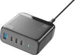 Cellularline Cellularline ACHUSBGAN4PD150WK mobiltelefon töltő Headset, Laptop, Okostelefon, Táblagép Fekete Váltakozó áram Gyorstöltés Beltéri (ACHUSBGAN4PD150WK) (ACHUSBGAN4PD150WK)