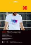 Kodak pólóra vasalható hőtranszfer fotópapír, világos színű pólókhoz, A4, 5db (KO-3510560) - patronbolt