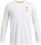 Under Armour Férfi Under Armour Curry Verbiage Heavyweight hosszú ujjú M fehér