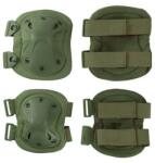 DRAGOWA Tactical taktikai taktikai térd- és könyökvédő, zöld - waragod - 7 390 Ft