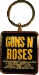 Guns N' Roses Stacked Black Breloc (GNRKEY09)