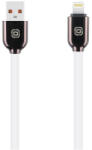 Obal: me Sleek USB-A-Lightning kábel, 12W, 1m, fehér-fekete (OMAL12SWH)
