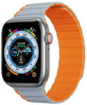 Dux Ducis Apple Watch 38/40/41mm szíj, szürke-narancssárga - phoner