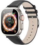 Dux Ducis YS Apple Watch 38/40/41mm bőr szíj, fekete - phoner