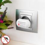 HomeandMode Elektromos, konnektorba dugható szúnyogirtó, rovarirtó LED fénnyel - fehér ovális (G11001090)