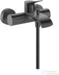 Hansgrohe VIVENIS kádtöltő csaptelep zuhanyszett nélkül, szálcsiszolt fekete króm 75423340 (75423340)