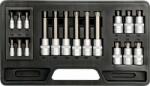TOYA TORX bit készlet T10-T60mm 18db YT-7751 (YT-7751)
