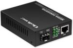 Qoltec Kétirányú Ethernet SWITCH Média Konverter 1x RJ45 1x SFP| 1000Mbps | 5V (52295)
