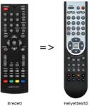 Alcor HD2600, HD2650 beltéri egységhez távirányító, programozott, DF00 (HD2600)