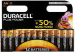 Duracell - Plus Power AA elemek, 12 db, prémium teljesítmény