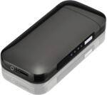 HARAHU SH-25702 elektromos öngyújtó USB töltéssel - Fekete/Fényes KP25702