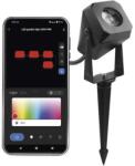 EMOS GoSmart kültéri LED spotlámpa, bővítő készlet, 1 darab, 1, 5 W, RGBIC dimmelhető, WiFi (ZIW191R)