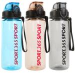 Family Collection Sport kulacs - műanyag, átlátszó - 600 ml - 3 színben (57211) - webshop