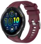  SILICONE Cserélhető szíj Garmin Forerunner 965 bordó színhez