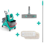 TTS felmosórendszer Nickita kocsi TEC préssel, moppal, moptartóval és nyéllel (tts-00000001kit)