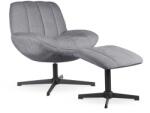Vox bútor LIMA ST lábtartós forgófotel, gray
