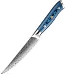 HARAHU Cuțit de bucătărie damasc TU-37501 - Steak / Albastru KP37501