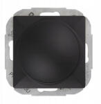ABEX Elektronikus dimmer nyomógomb - forgatható - fekete matt (SO-1P) (AB-9001519)
