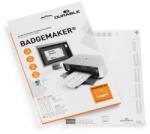 DURABLE Betétlap, 40x75 mm, DURABLE, fehér - 240 lap (DB145302)