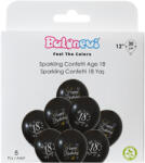 Balonevi Lufi 12", 30cm 8db Happy Birthday 18-as (LUFI588429)