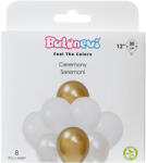 Balonevi Lufi 12", 30cm 8db vegyes színek, Ceremony (LUFI880891)