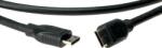 KLOTZ Cablu Klotz HDMI de mare viteză cu conectori HDMI C placați cu aur - 5m (HC-HC-G05)