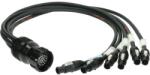 KLOTZ Fanout de alimentare multicore cu 6 pini Klotz, RMP419AR - 6 x powerCON TRUE1, Socapex - 1m (LT-O20016)