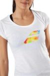 Babolat Tricou dama Babolat Exercise Big Flag - alb (4ws21442-1000)
