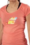 Babolat Tricou dama Babolat Exercise Big Flag - rosu fluo (C8629a-1143-6660)